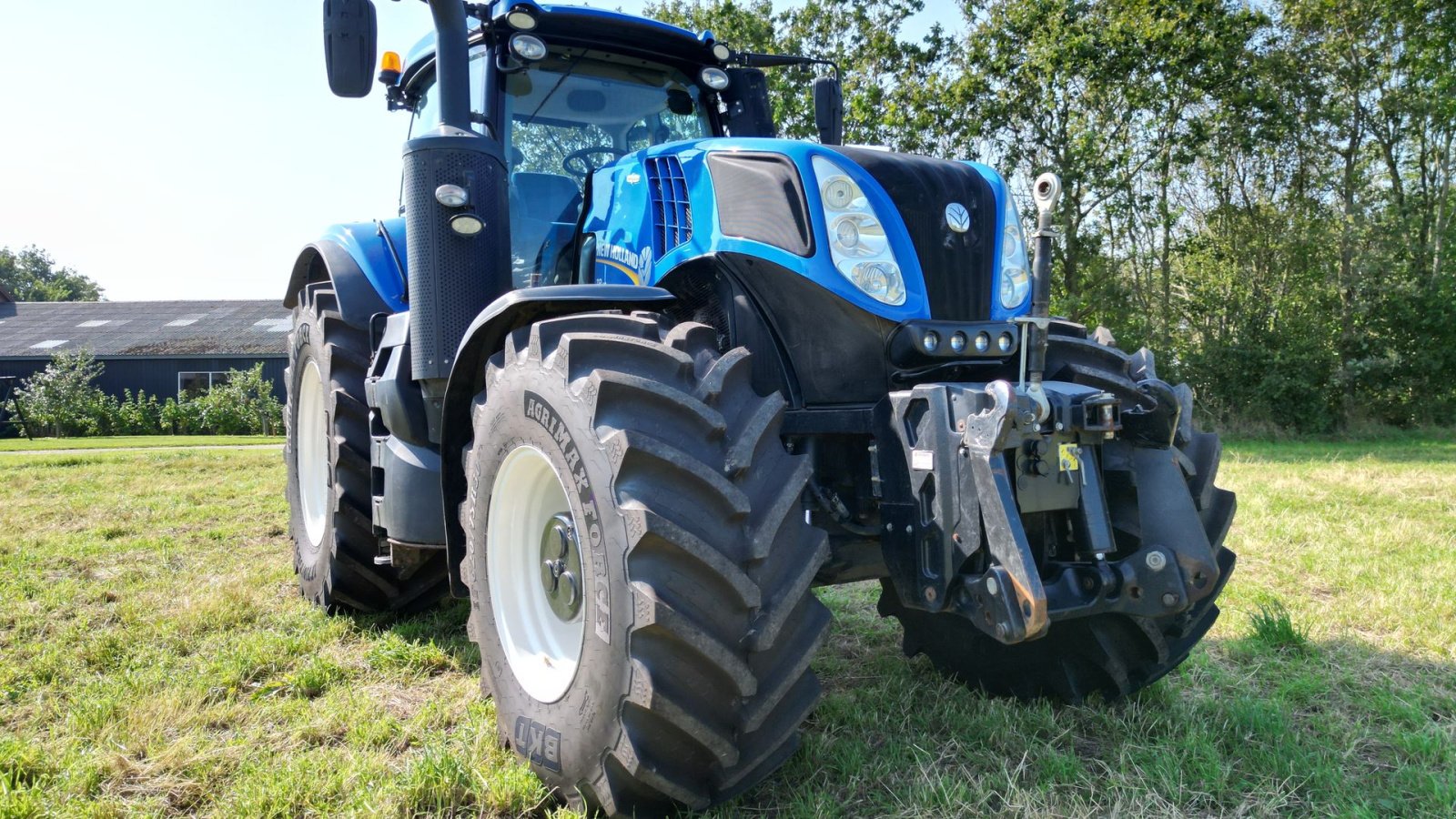 Traktor tip New Holland T8.410 Autocommand med RTK GPS og nye dæk, Gebrauchtmaschine in Skjern (Poză 8)