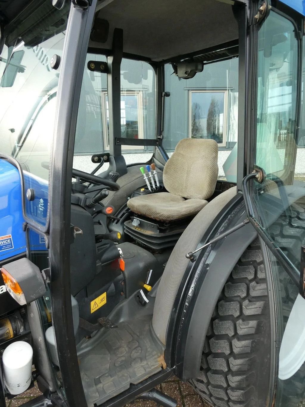 Traktor des Typs New Holland TCE50 4wd / 03113 Draaiuren / Fronthef, Gebrauchtmaschine in Swifterband (Bild 11)