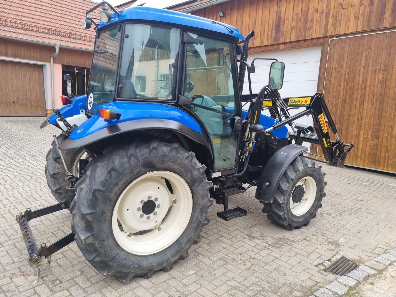 Traktor des Typs New Holland TD 5010, Gebrauchtmaschine in Schwandorf (Bild 3)