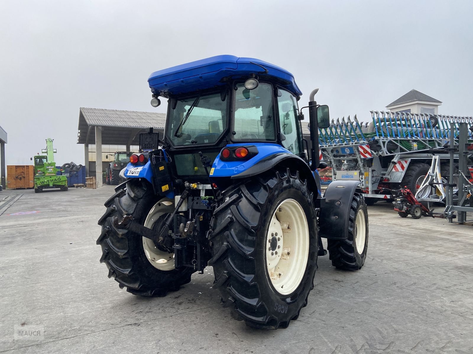 Traktor typu New Holland TD 5.85 + Druckluftbremsanlage, Gebrauchtmaschine v Burgkirchen (Obrázek 7)