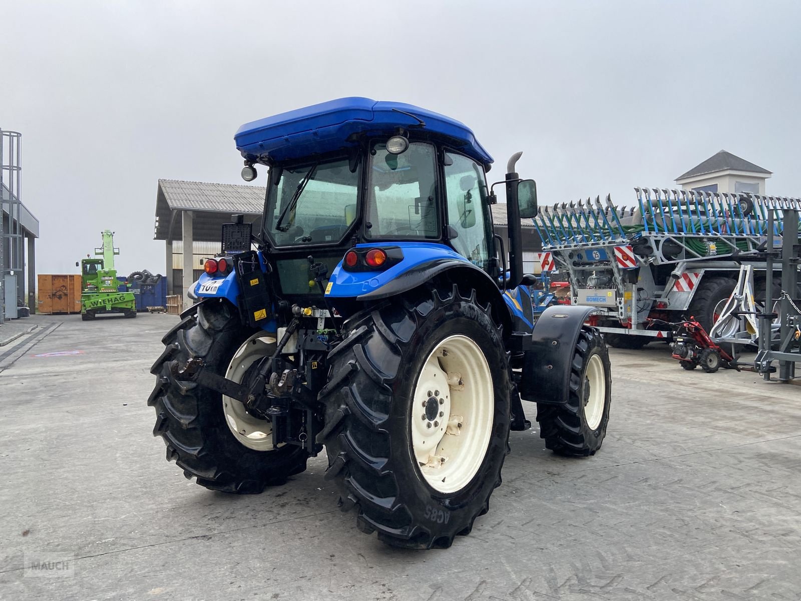 Traktor typu New Holland TD 5.85 + Druckluftbremsanlage, Gebrauchtmaschine v Burgkirchen (Obrázek 5)