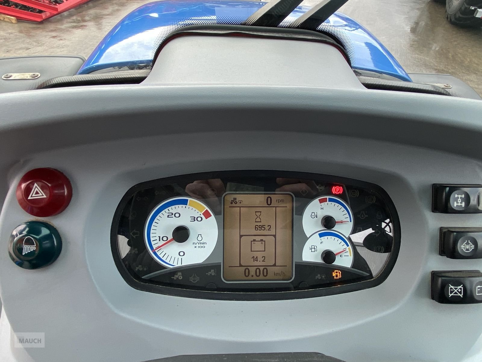 Traktor tip New Holland TD 5.85 + Druckluftbremsanlage, Gebrauchtmaschine in Burgkirchen (Poză 18)