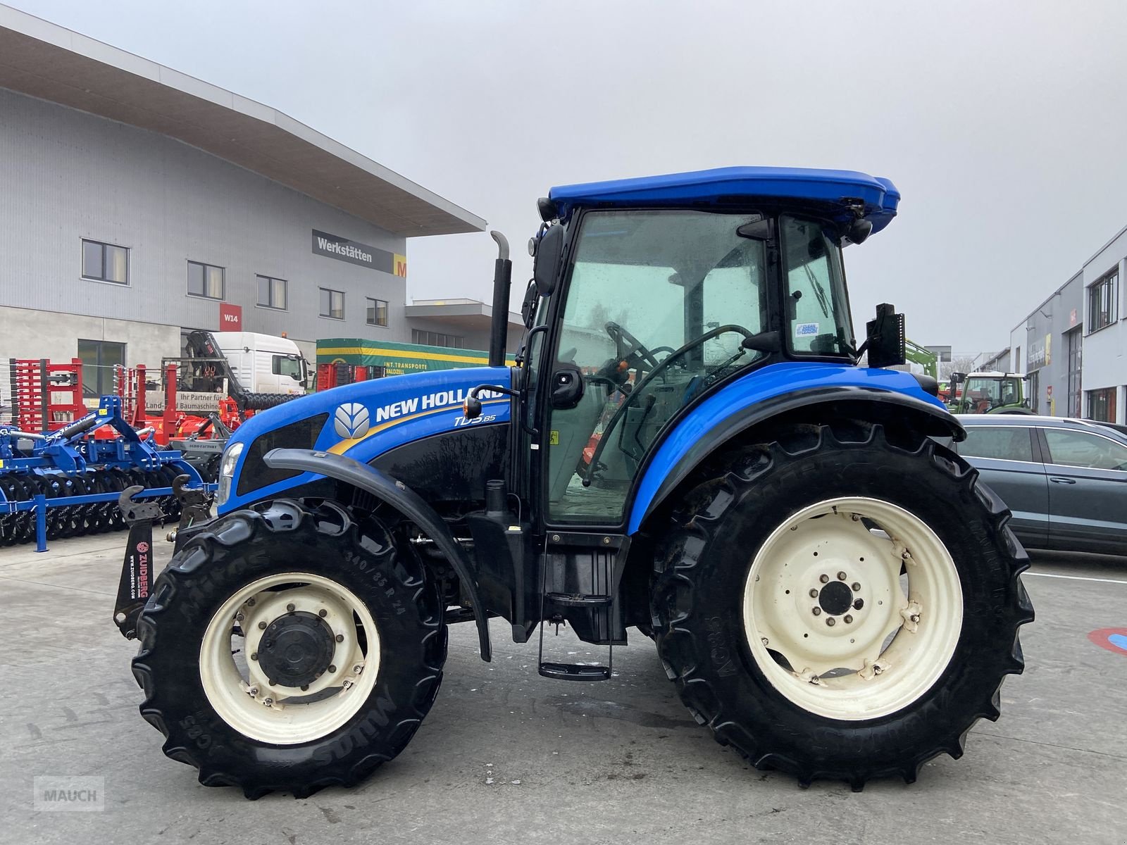 Traktor typu New Holland TD 5.85 + Druckluftbremsanlage, Gebrauchtmaschine v Burgkirchen (Obrázek 11)