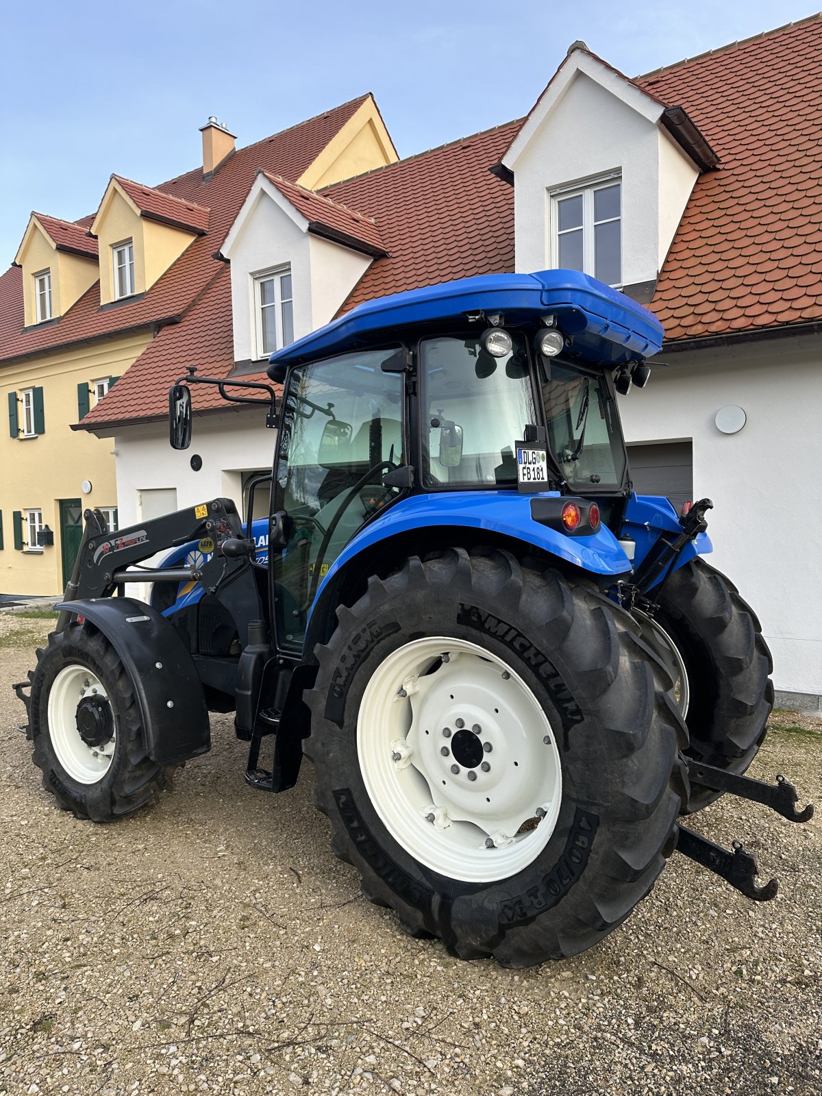 Traktor des Typs New Holland TD 5.95, Gebrauchtmaschine in Blindheim (Bild 1)