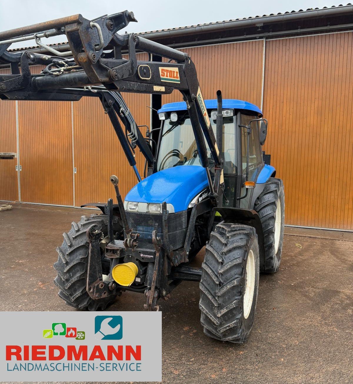 Traktor типа New Holland TD 95, Gebrauchtmaschine в Gemünden (Фотография 1)