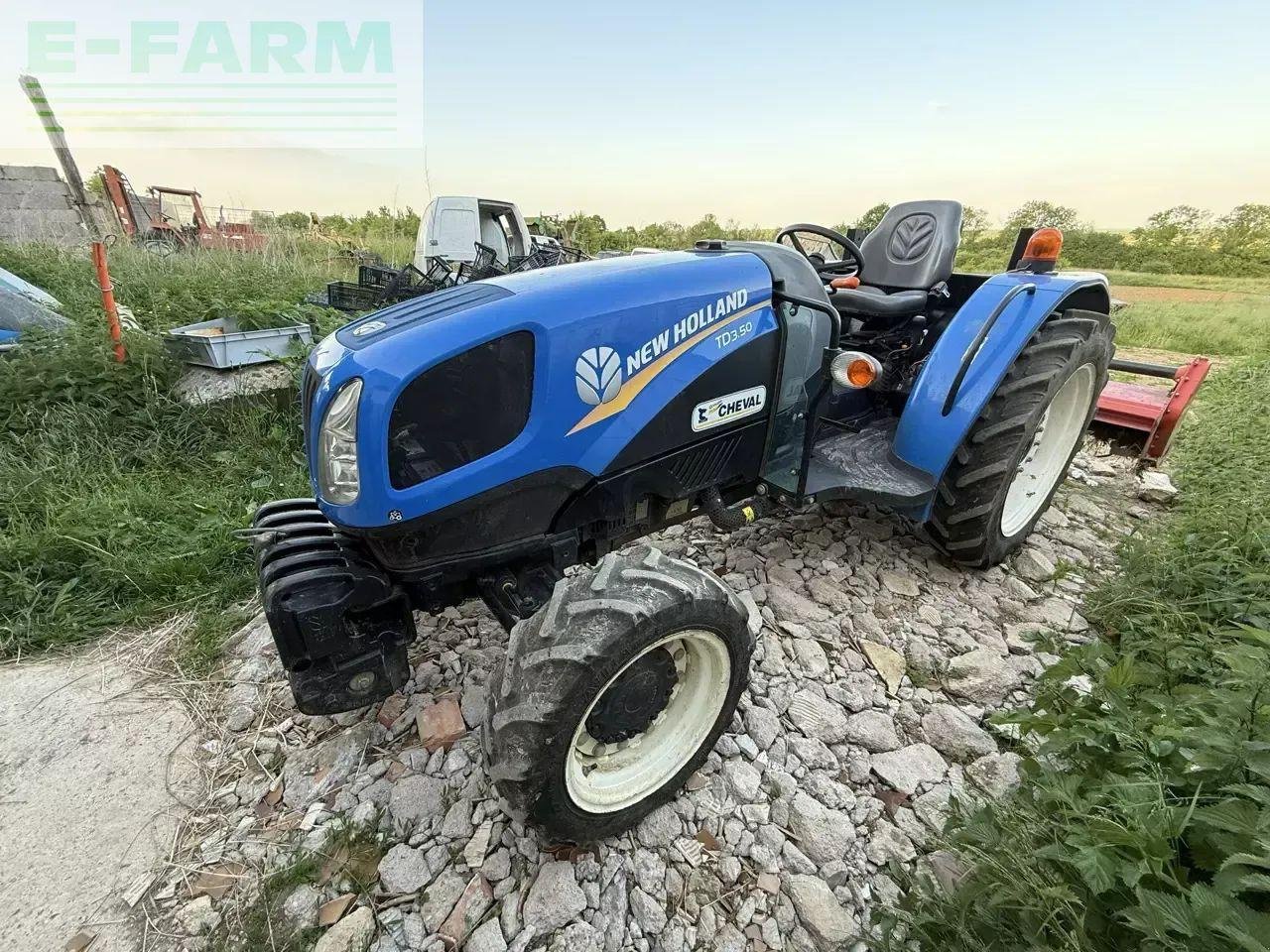 Traktor del tipo New Holland td3.50, Gebrauchtmaschine In CHAUVONCOURT (Immagine 5)