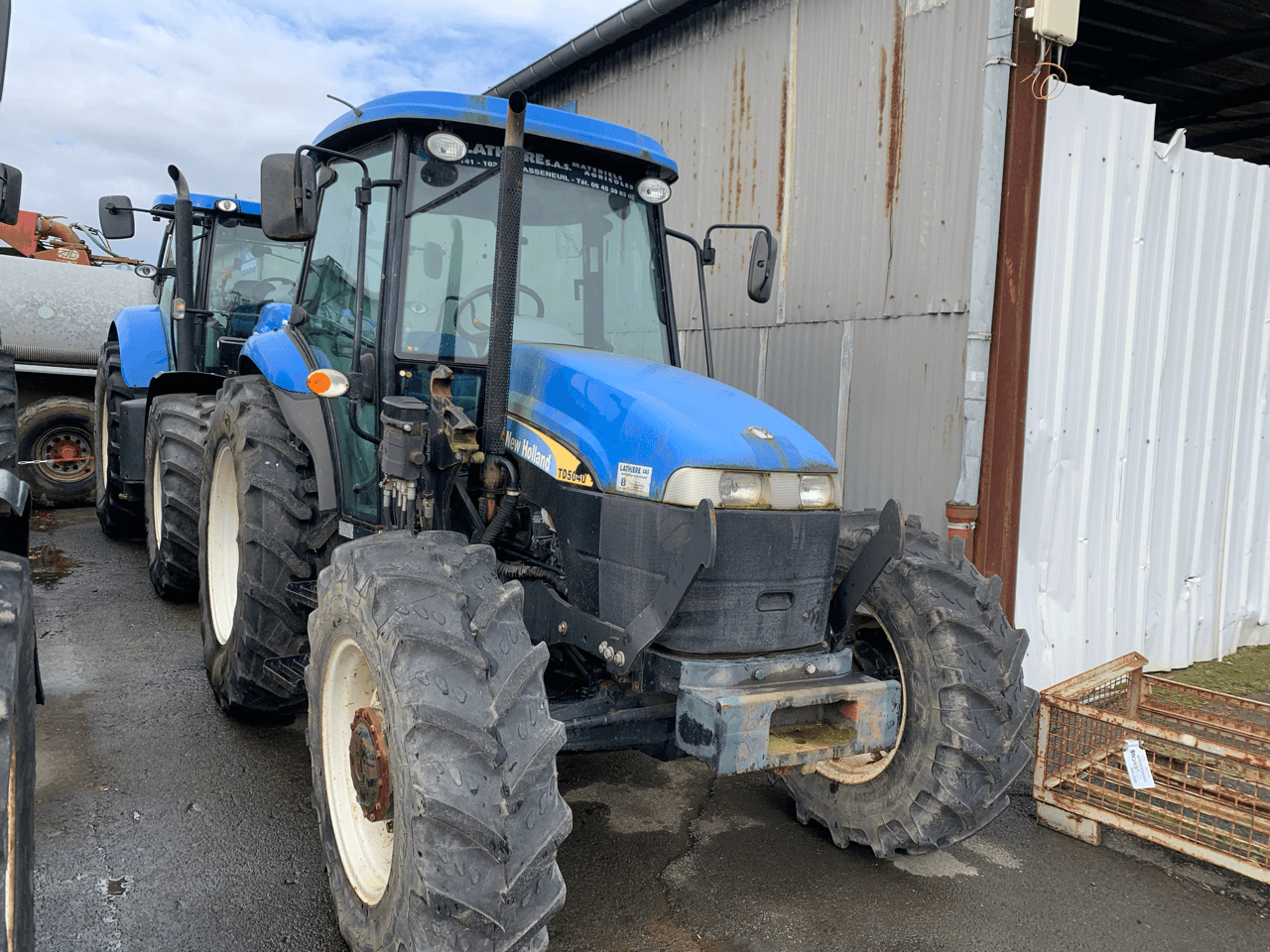 Traktor des Typs New Holland TD5040, Gebrauchtmaschine in TREMEUR (Bild 2)
