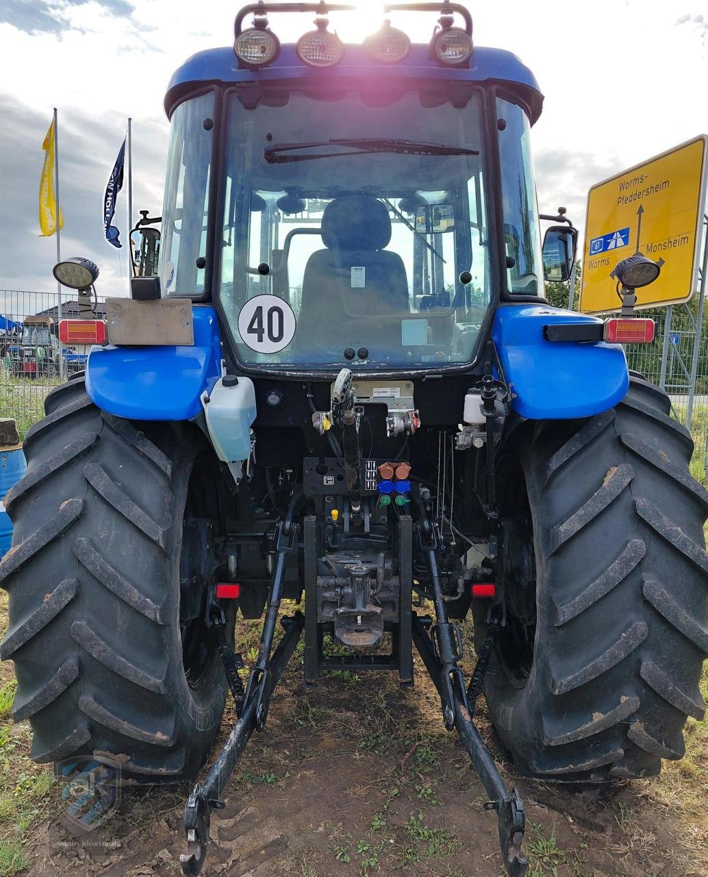 Traktor del tipo New Holland TD5040, Gebrauchtmaschine In Mörstadt (Immagine 2)