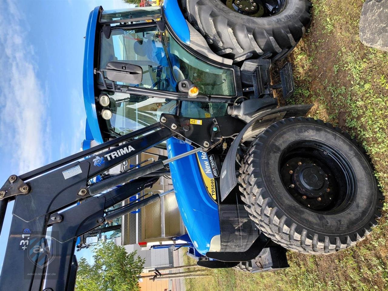 Traktor del tipo New Holland TD5040, Gebrauchtmaschine In Mörstadt (Immagine 5)