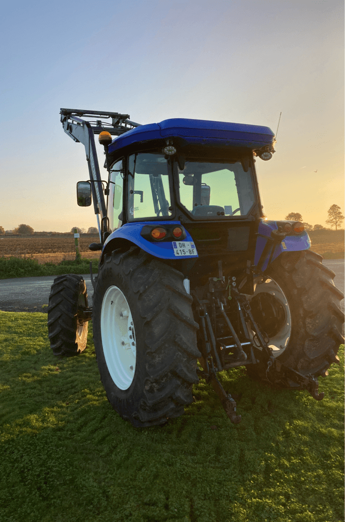 Traktor typu New Holland TD5.105, Gebrauchtmaschine w CONDE SUR VIRE (Zdjęcie 3)