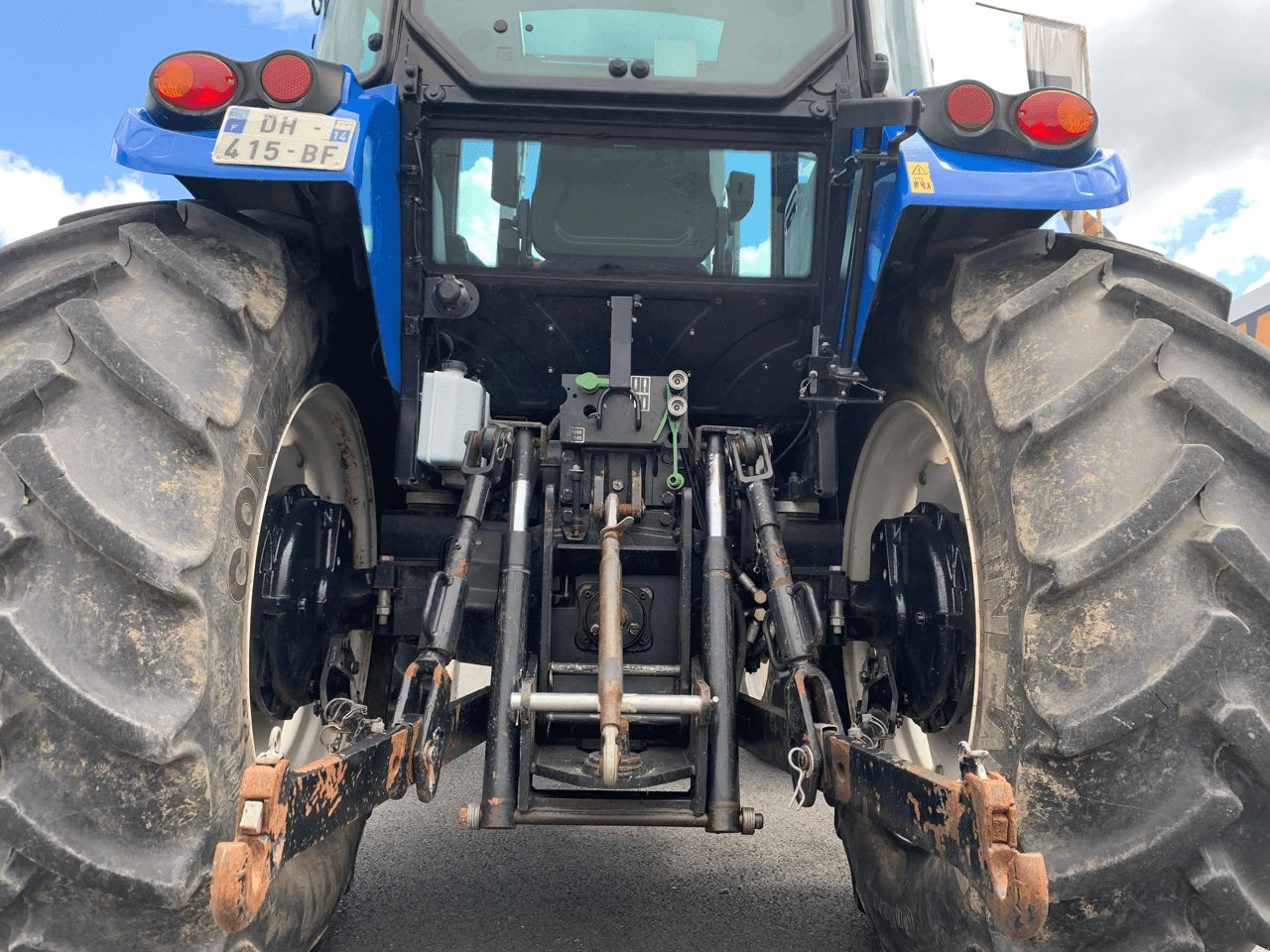 Traktor типа New Holland TD5.105, Gebrauchtmaschine в CONDE SUR VIRE (Фотография 11)