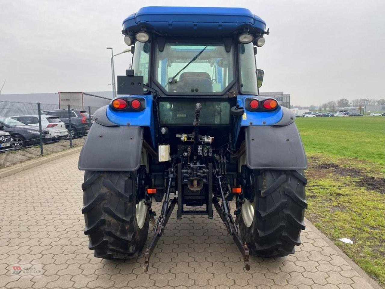 Traktor typu New Holland TD5.115 MIT FRONTLADER & DRUCKLUFT, Gebrauchtmaschine w Oyten (Zdjęcie 5)