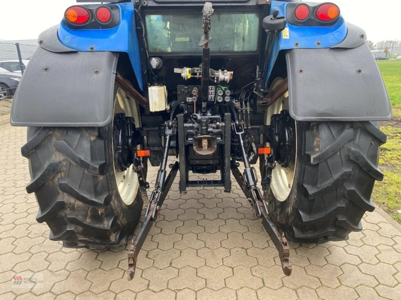 Traktor typu New Holland TD5.115 MIT FRONTLADER & DRUCKLUFT, Gebrauchtmaschine w Oyten (Zdjęcie 6)