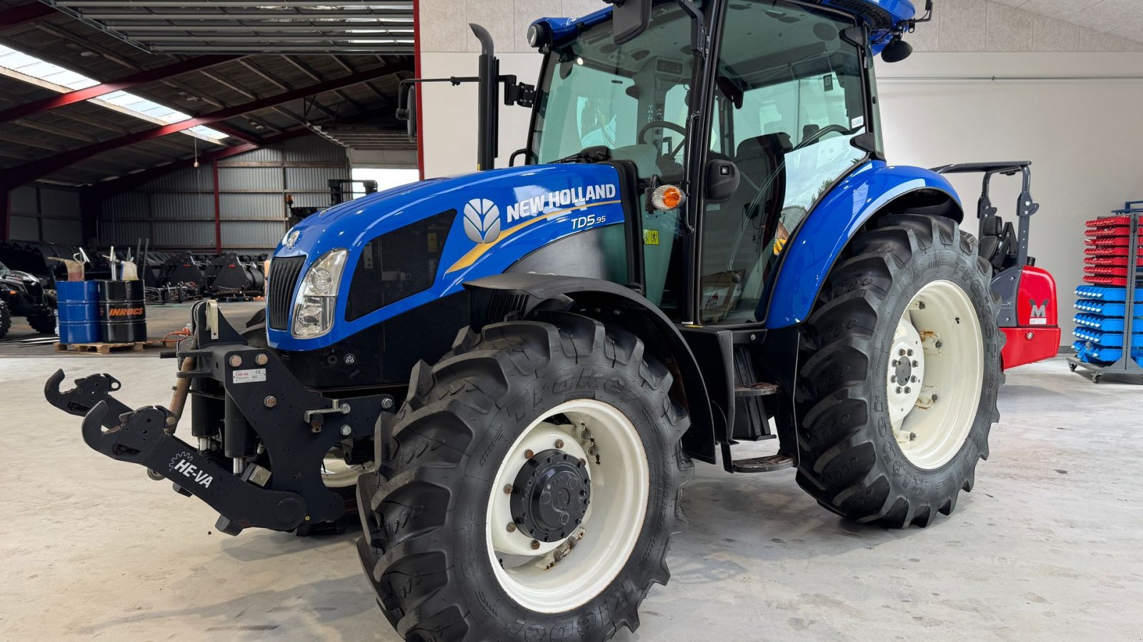 Traktor типа New Holland TD5.85 KUN 150 TIMER OG AIRCON!, Gebrauchtmaschine в Nørager (Фотография 1)