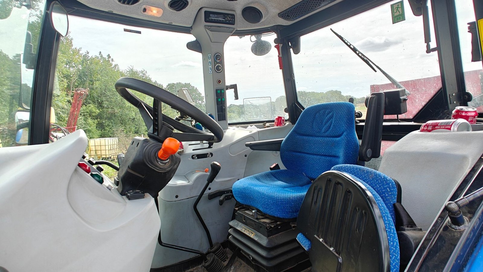 Traktor Türe ait New Holland TD5.95, Gebrauchtmaschine içinde Vejen (resim 5)