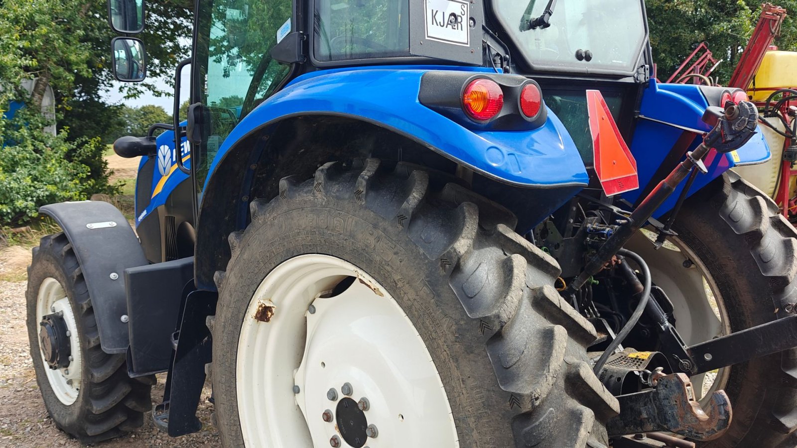 Traktor Türe ait New Holland TD5.95, Gebrauchtmaschine içinde Vejen (resim 4)