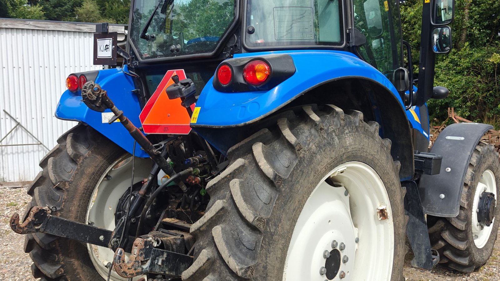 Traktor Türe ait New Holland TD5.95, Gebrauchtmaschine içinde Vejen (resim 3)