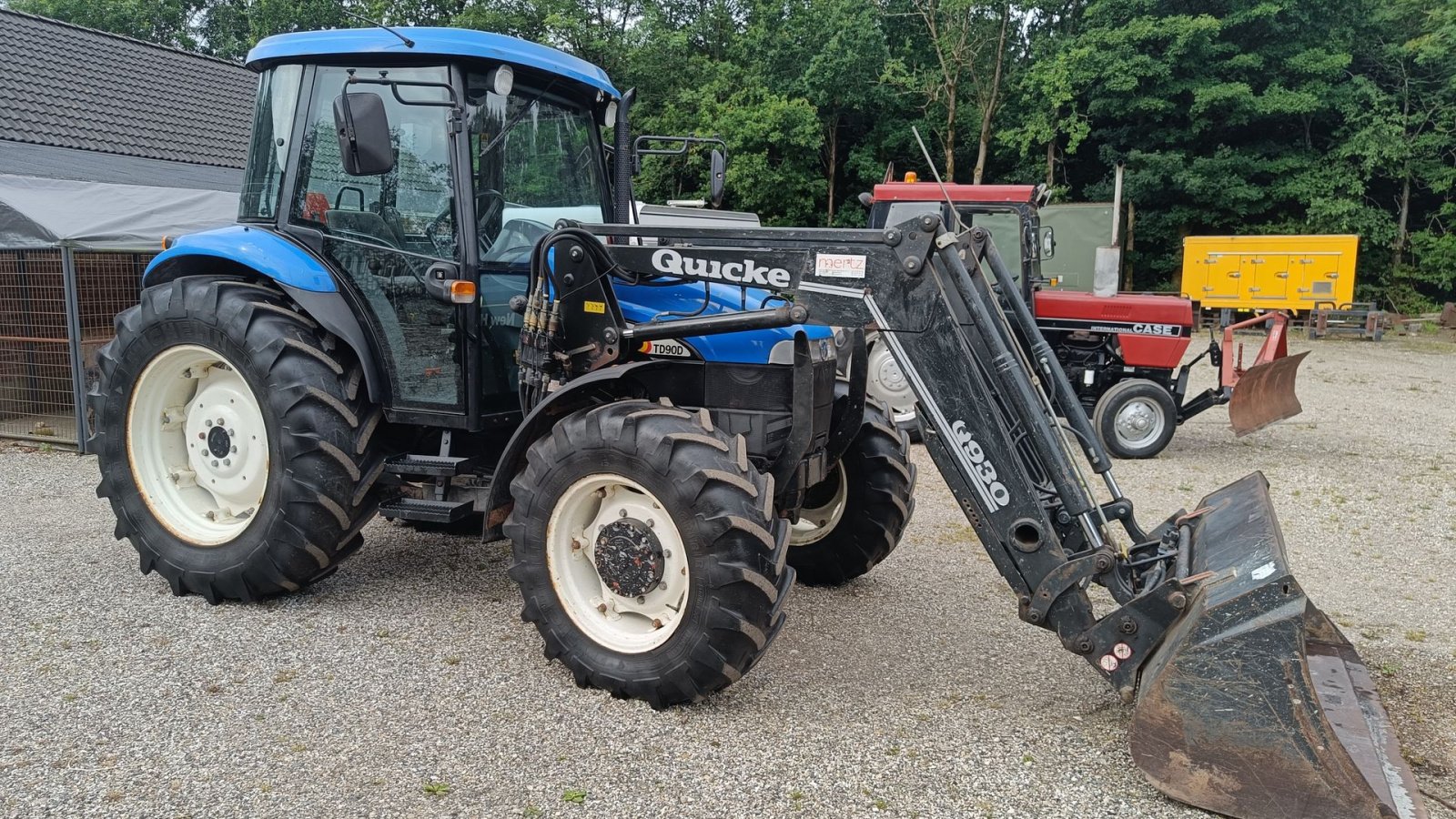 Traktor typu New Holland TD90D med frontlæsser (Eurobeslag), Gebrauchtmaschine v Egtved (Obrázek 1)