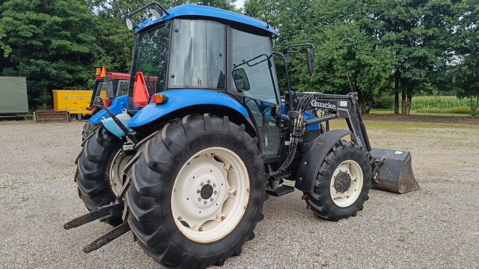 Traktor typu New Holland TD90D med frontlæsser (Eurobeslag), Gebrauchtmaschine v Egtved (Obrázek 2)