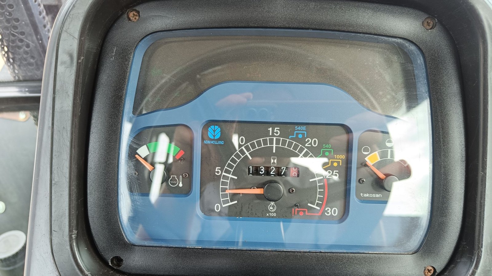 Traktor typu New Holland TD90D med frontlæsser (Eurobeslag), Gebrauchtmaschine v Egtved (Obrázek 13)