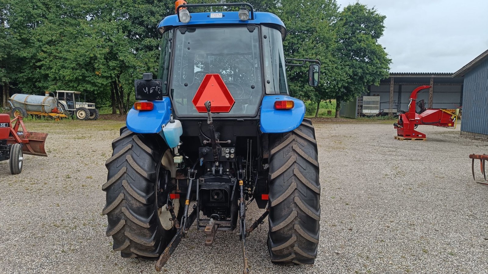 Traktor typu New Holland TD90D med frontlæsser (Eurobeslag), Gebrauchtmaschine v Egtved (Obrázek 3)