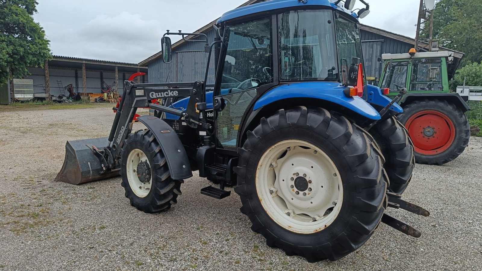 Traktor typu New Holland TD90D med frontlæsser (Eurobeslag), Gebrauchtmaschine v Egtved (Obrázek 4)
