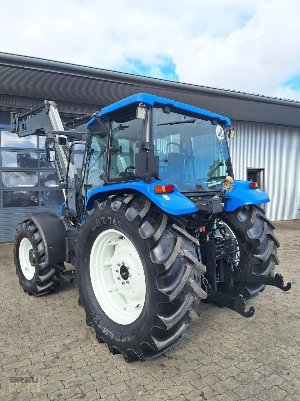 Traktor του τύπου New Holland TL 100 A, Gebrauchtmaschine σε Cham (Φωτογραφία 4)