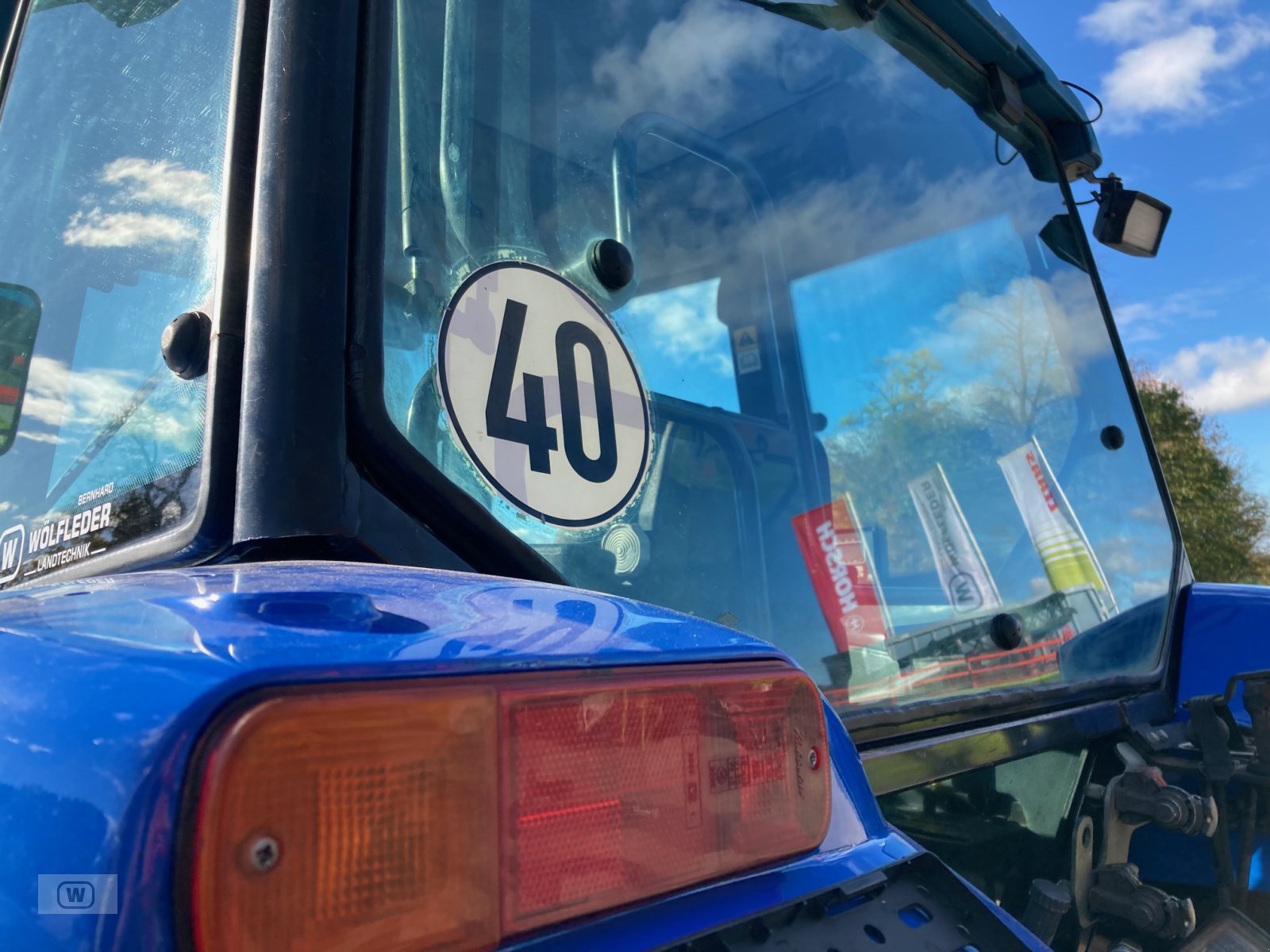 Traktor типа New Holland TL 100, Gebrauchtmaschine в Zell an der Pram (Фотография 10)