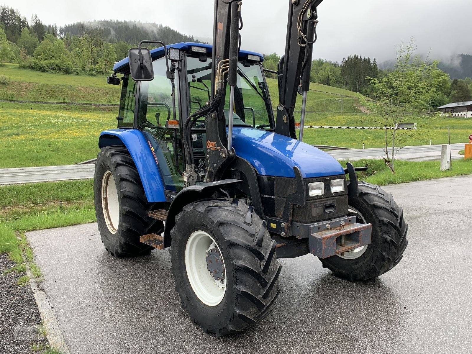 Traktor typu New Holland TL 70 A + Hauer Frontlader, Gebrauchtmaschine v Eben (Obrázek 5)