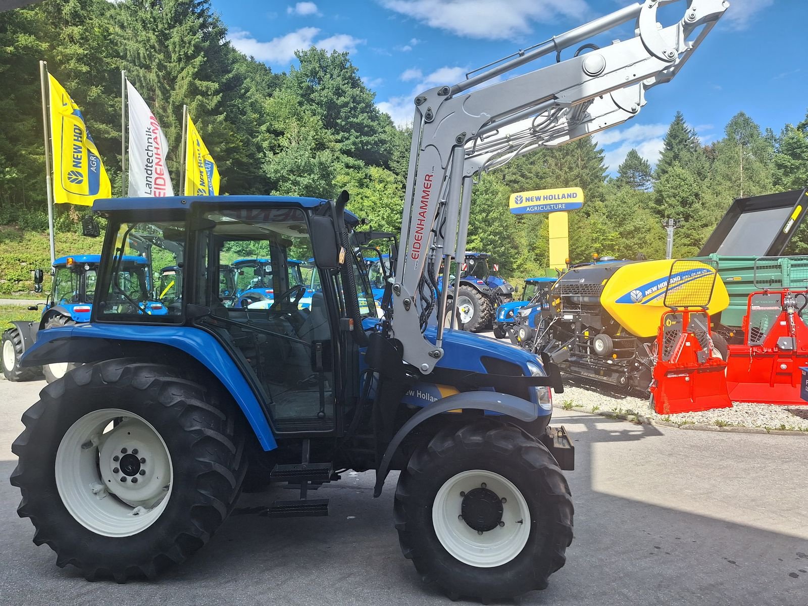 Traktor типа New Holland TL 70, Gebrauchtmaschine в Burgkirchen (Фотография 7)