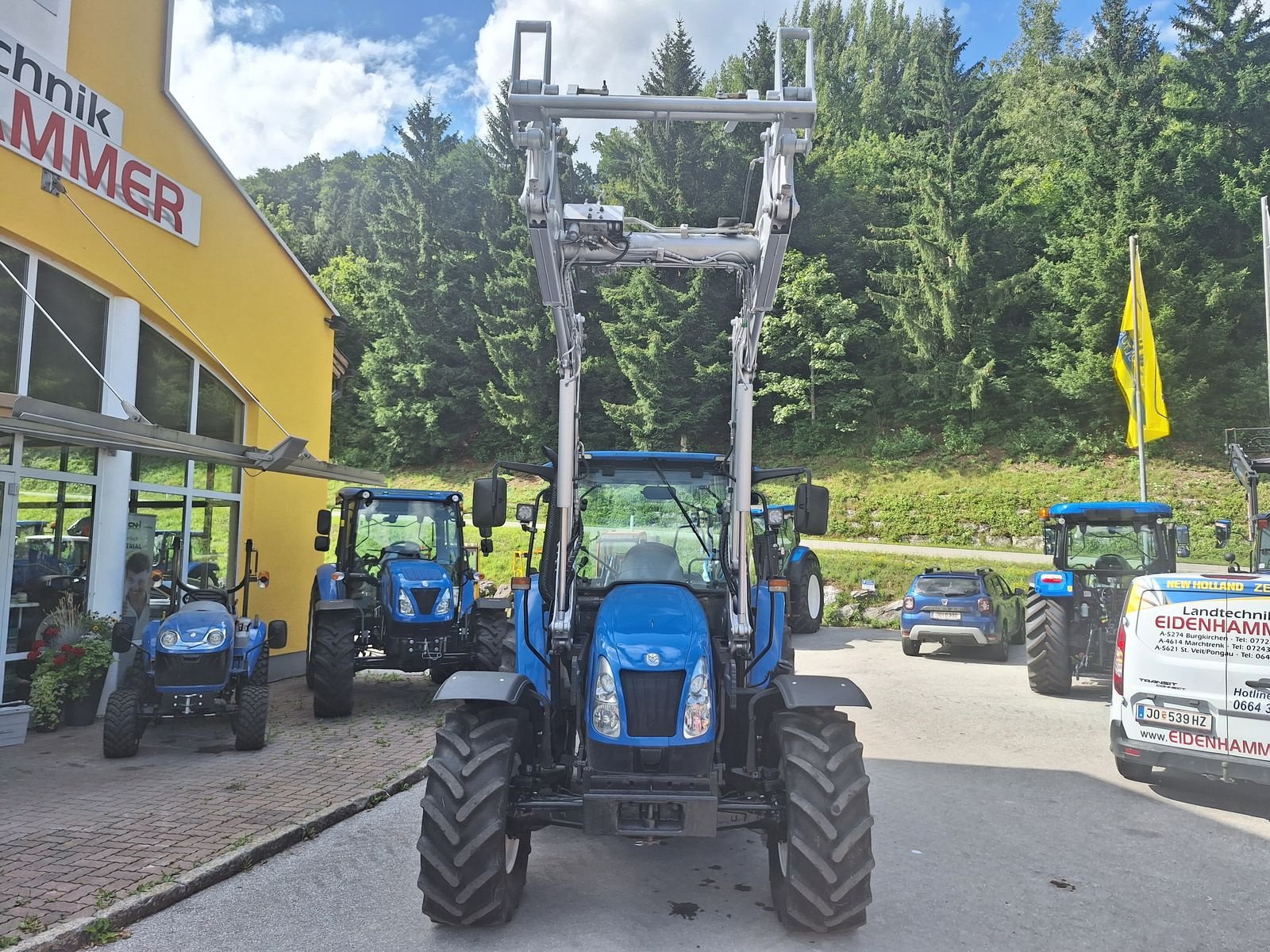 Traktor типа New Holland TL 70, Gebrauchtmaschine в Burgkirchen (Фотография 5)