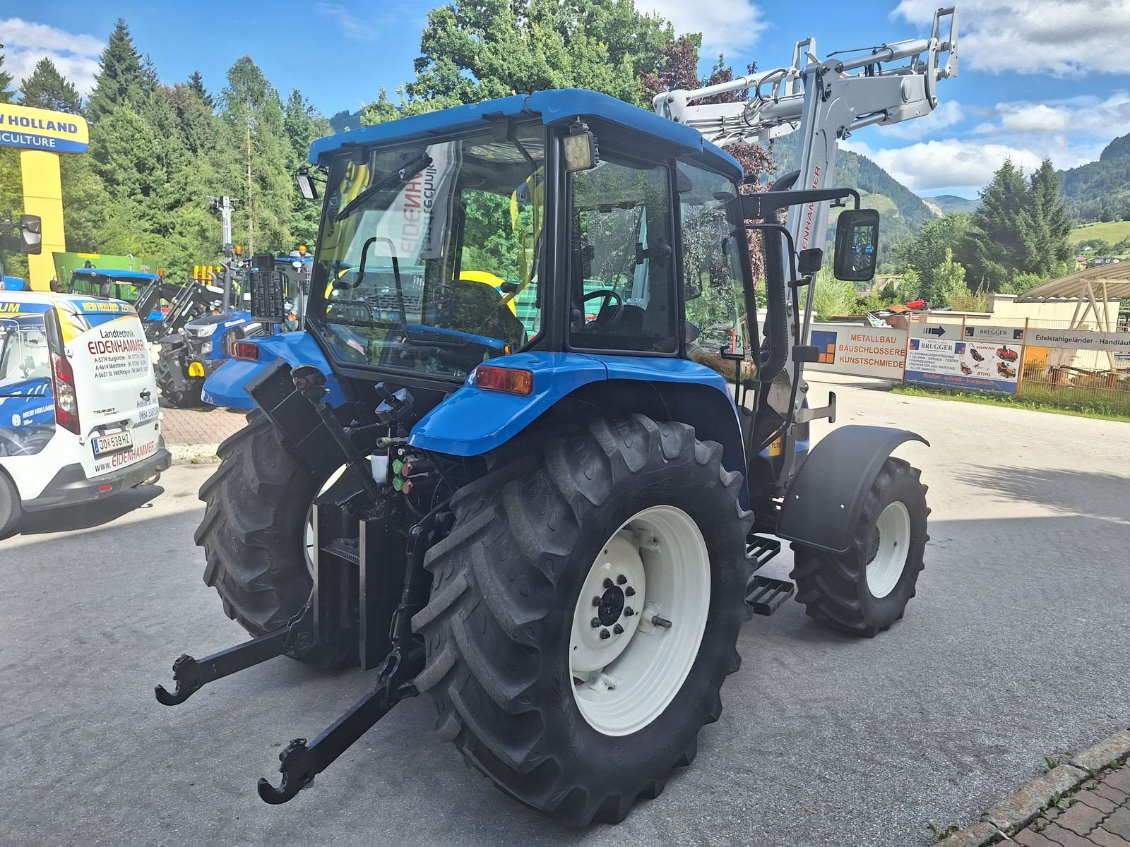Traktor типа New Holland TL 70, Gebrauchtmaschine в Burgkirchen (Фотография 8)