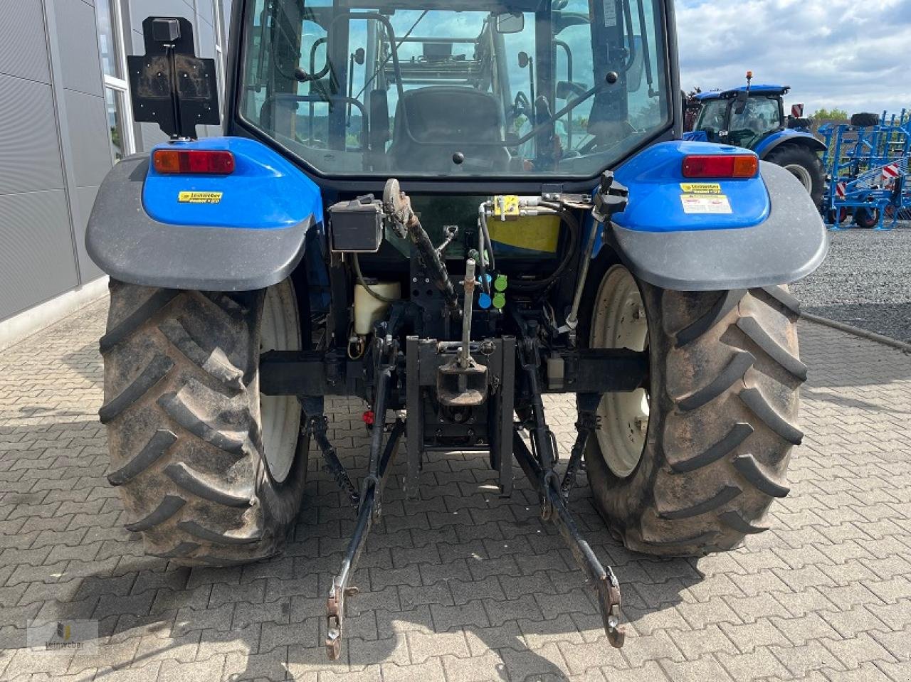 Traktor типа New Holland TL 90 A, Gebrauchtmaschine в Neuhof - Dorfborn (Фотография 5)