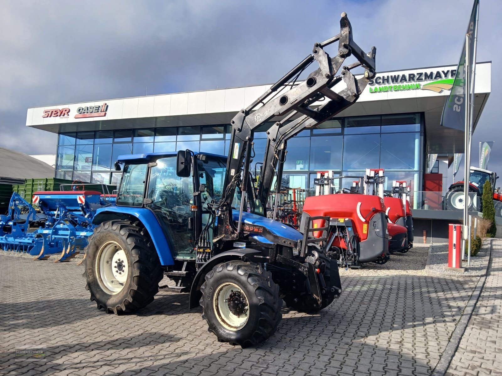 Traktor типа New Holland TL 90, Gebrauchtmaschine в Aurolzmünster (Фотография 18)