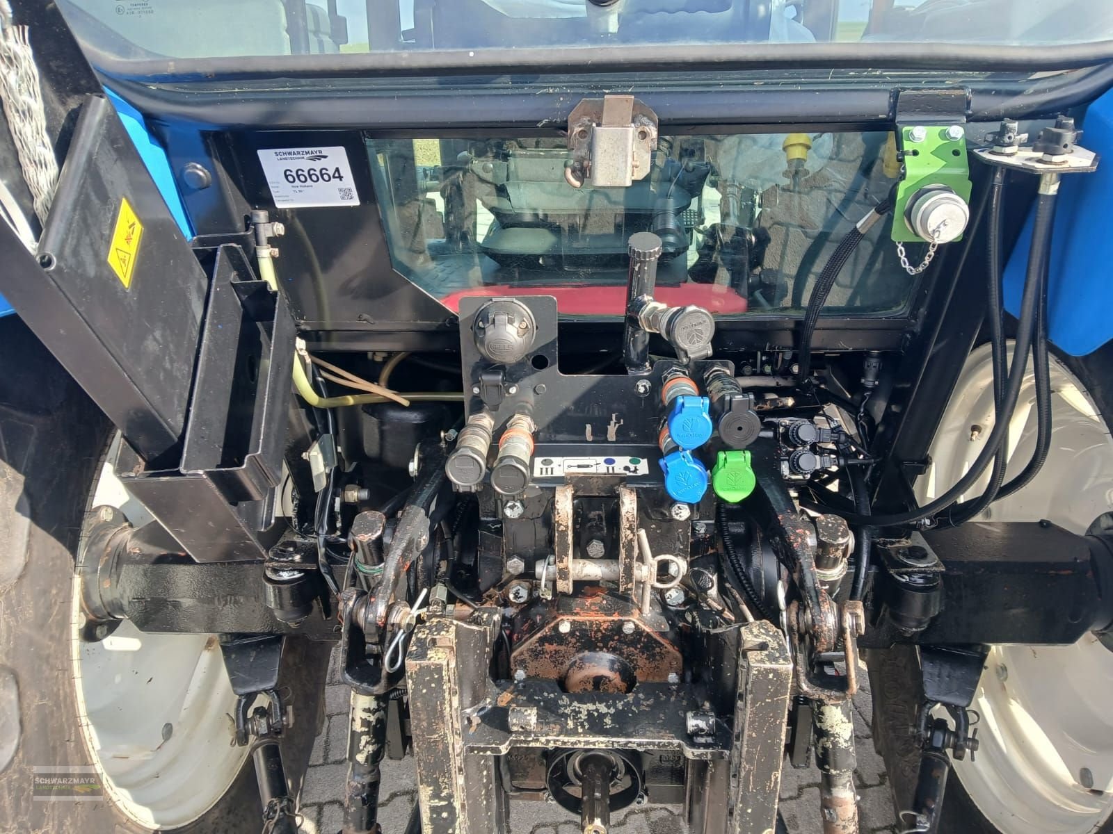 Traktor типа New Holland TL 90, Gebrauchtmaschine в Aurolzmünster (Фотография 7)