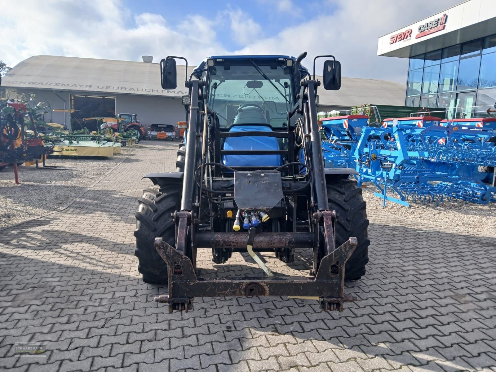 Traktor типа New Holland TL 90, Gebrauchtmaschine в Aurolzmünster (Фотография 9)