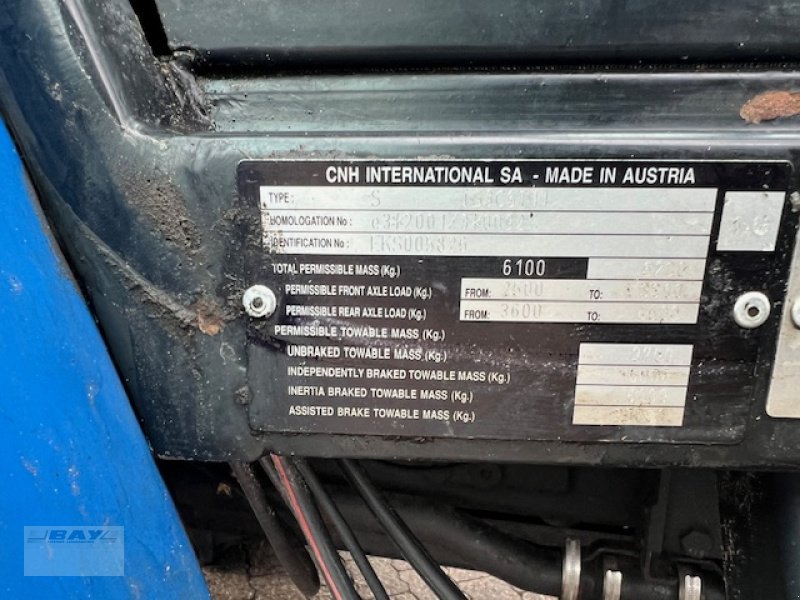 Traktor типа New Holland TL 90, Gebrauchtmaschine в Sulzbach (Фотография 12)