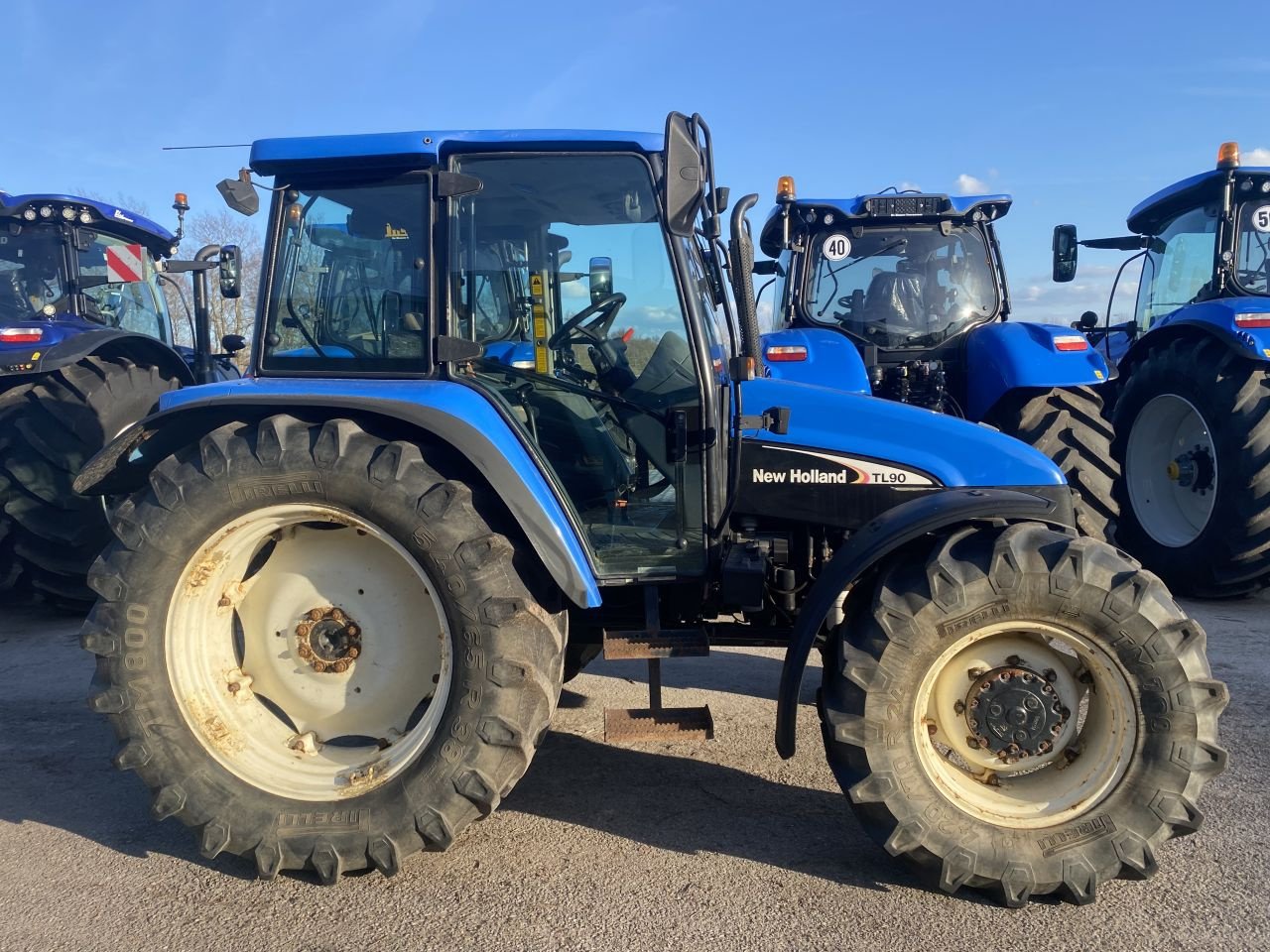 Traktor des Typs New Holland TL 90, Gebrauchtmaschine in Heerenveen (Bild 2)