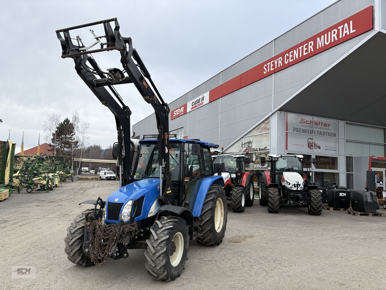 Traktor Türe ait New Holland TL70A (4WD), Gebrauchtmaschine içinde St. Marein (resim 14)