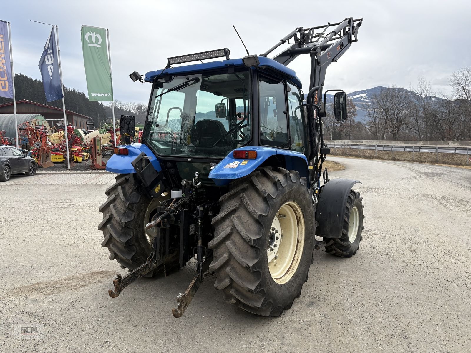 Traktor Türe ait New Holland TL70A (4WD), Gebrauchtmaschine içinde St. Marein (resim 9)