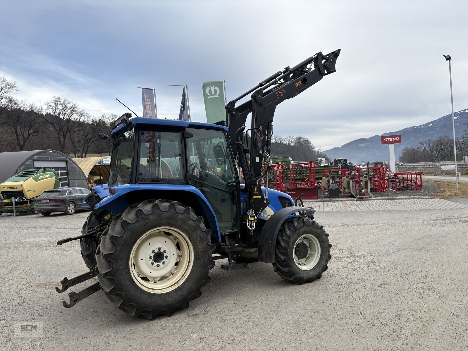 Traktor Türe ait New Holland TL70A (4WD), Gebrauchtmaschine içinde St. Marein (resim 10)