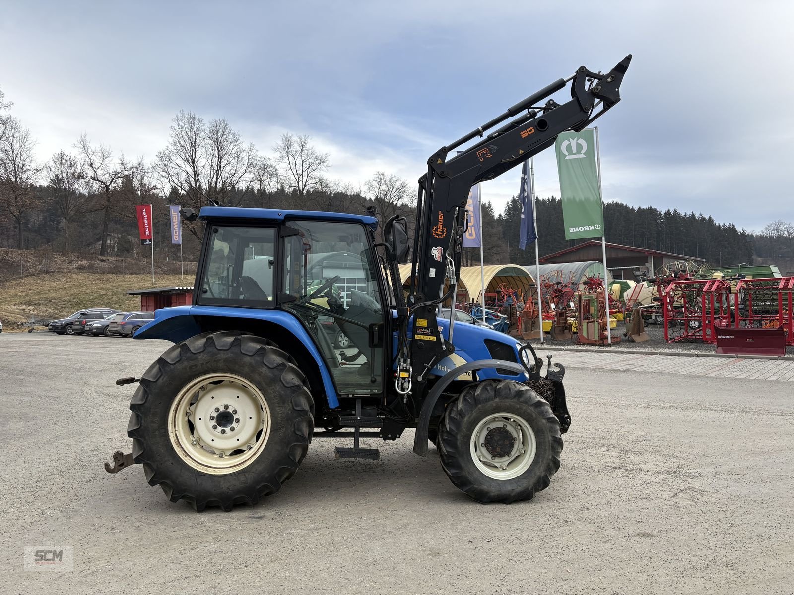 Traktor Türe ait New Holland TL70A (4WD), Gebrauchtmaschine içinde St. Marein (resim 3)