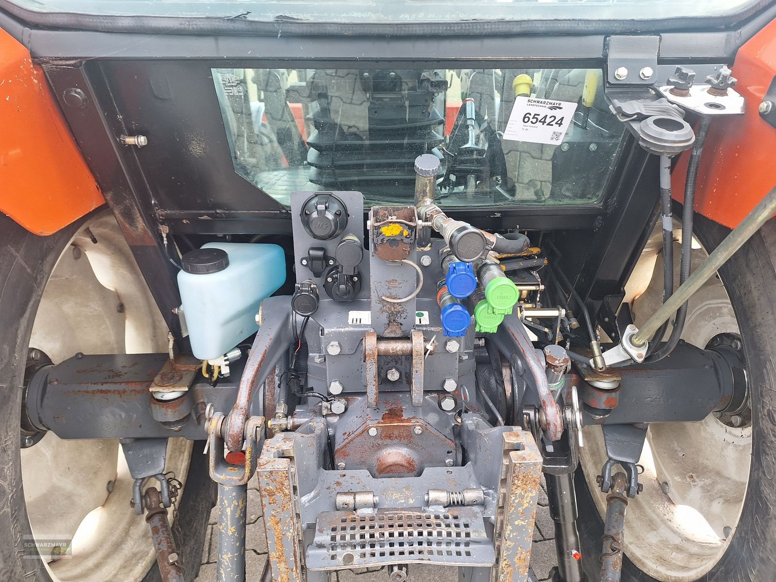 Traktor типа New Holland TL80 (4WD), Gebrauchtmaschine в Aurolzmünster (Фотография 8)