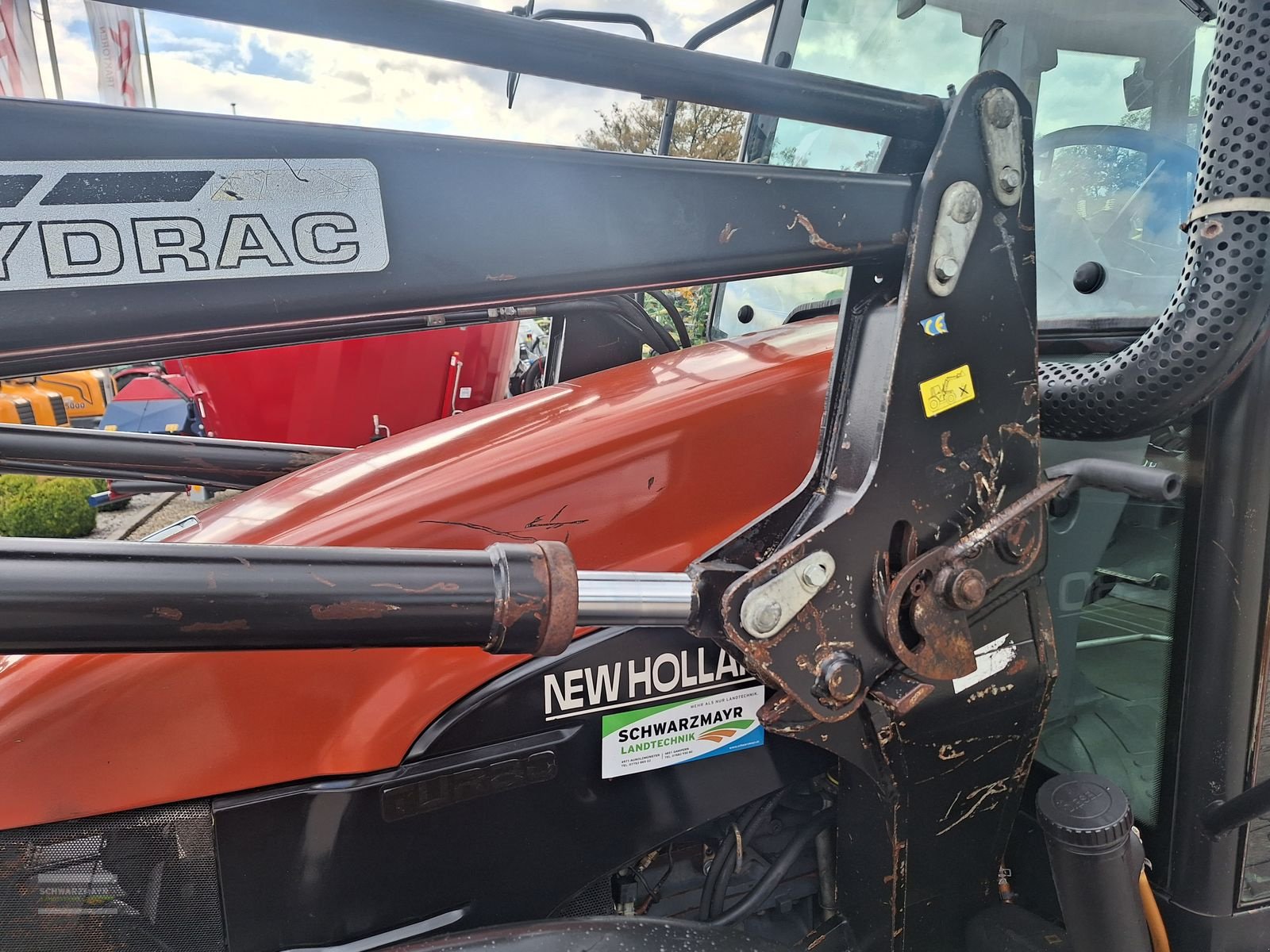 Traktor типа New Holland TL80 (4WD), Gebrauchtmaschine в Aurolzmünster (Фотография 12)