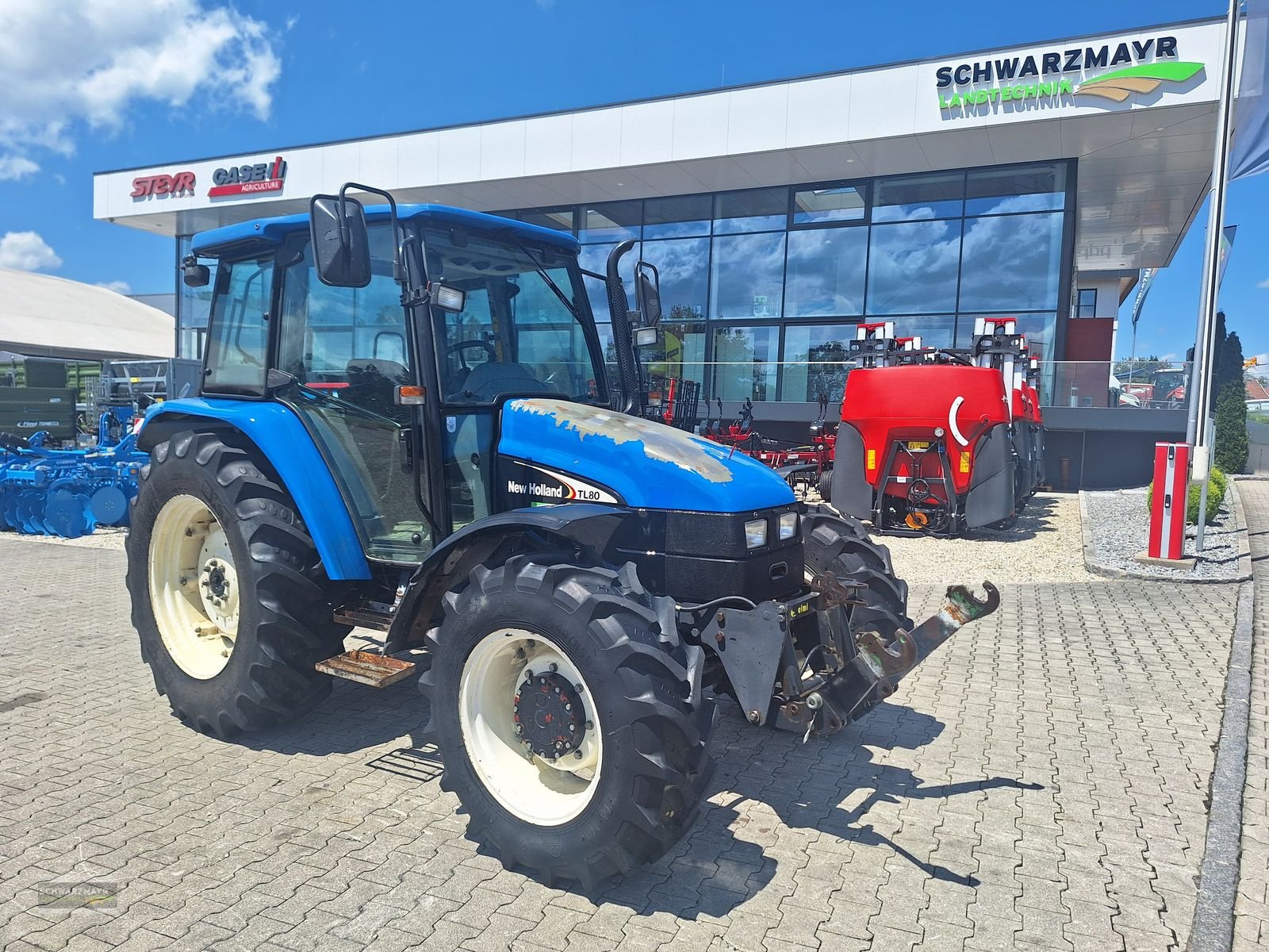 Traktor des Typs New Holland TL80 (4WD), Gebrauchtmaschine in Gampern (Bild 1)