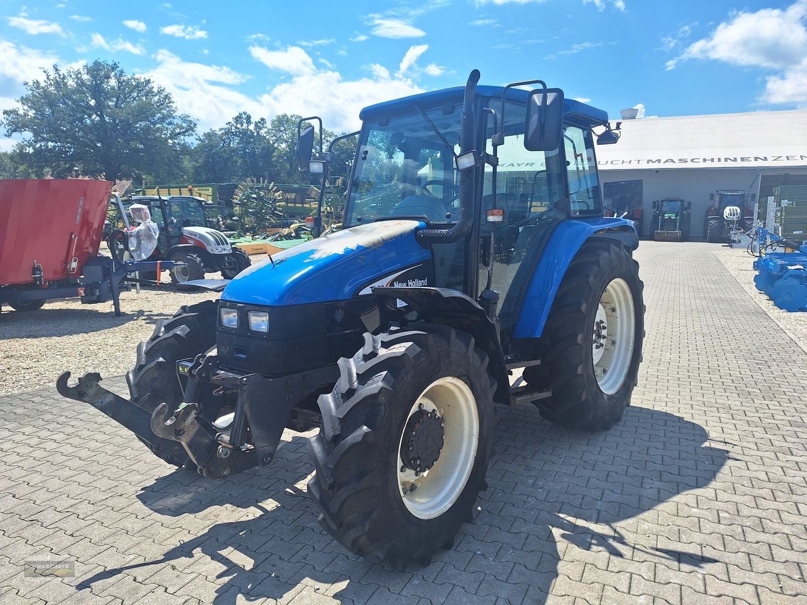 Traktor des Typs New Holland TL80 (4WD), Gebrauchtmaschine in Gampern (Bild 5)