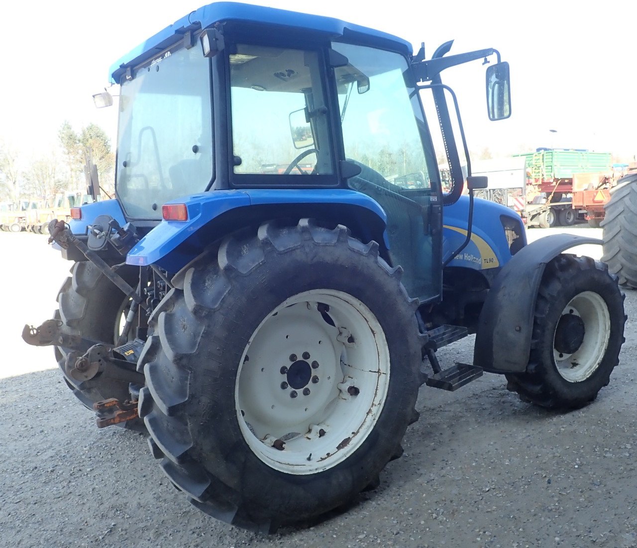 Traktor des Typs New Holland TL90 A, Gebrauchtmaschine in Viborg (Bild 4)