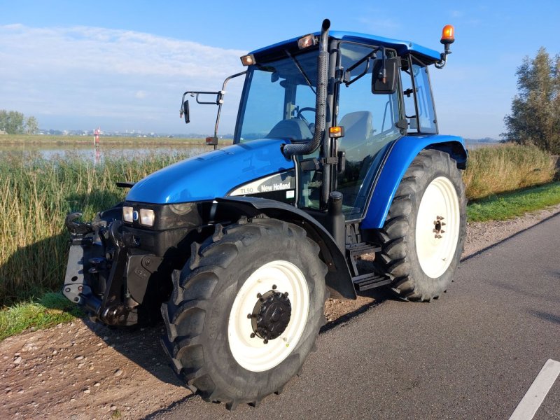 Traktor Türe ait New Holland TL90, Gebrauchtmaschine içinde Ouderkerk aan den IJssel (resim 1)