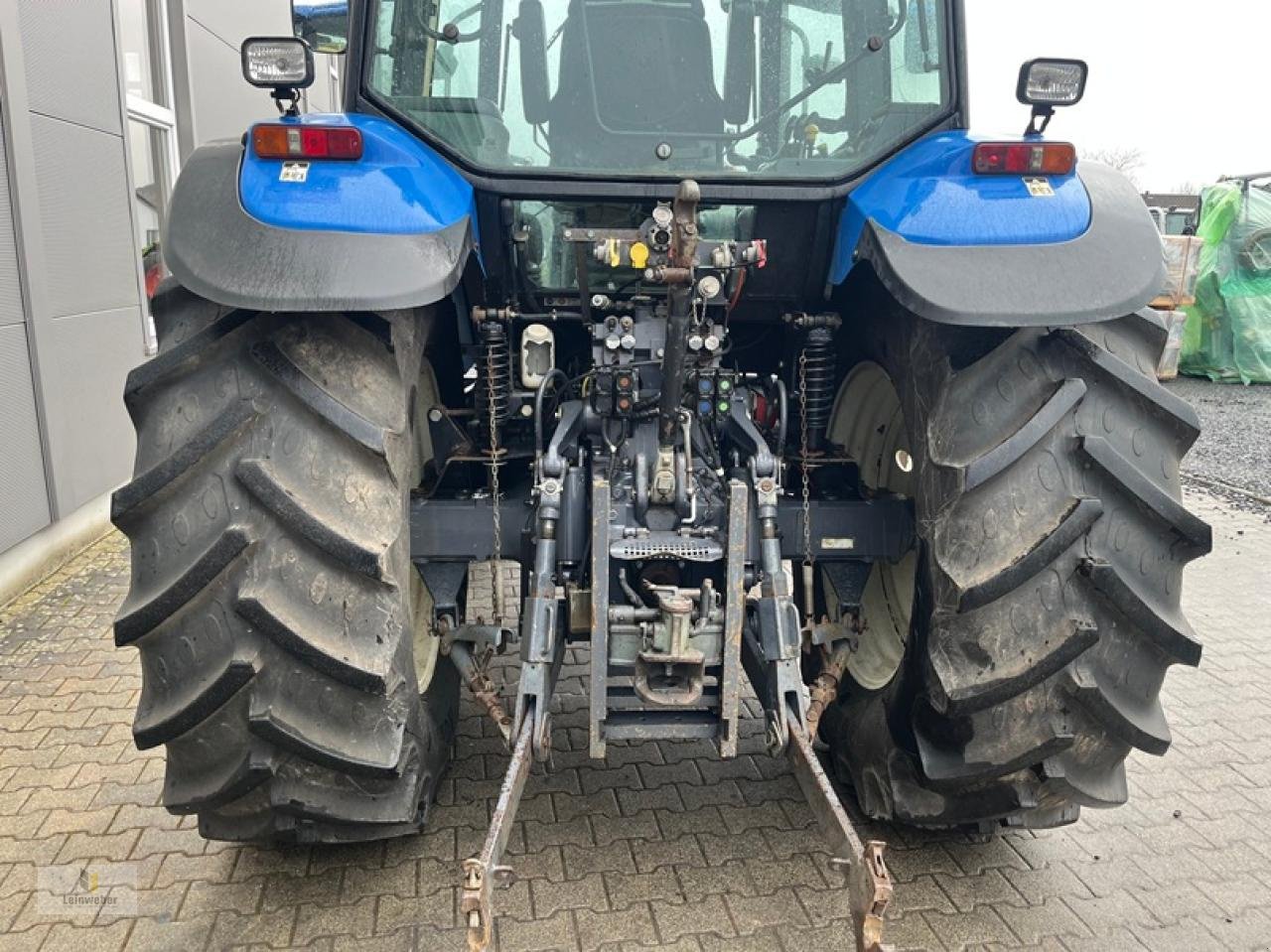 Traktor del tipo New Holland TM 135 A, Gebrauchtmaschine In Neuhof - Dorfborn (Immagine 5)