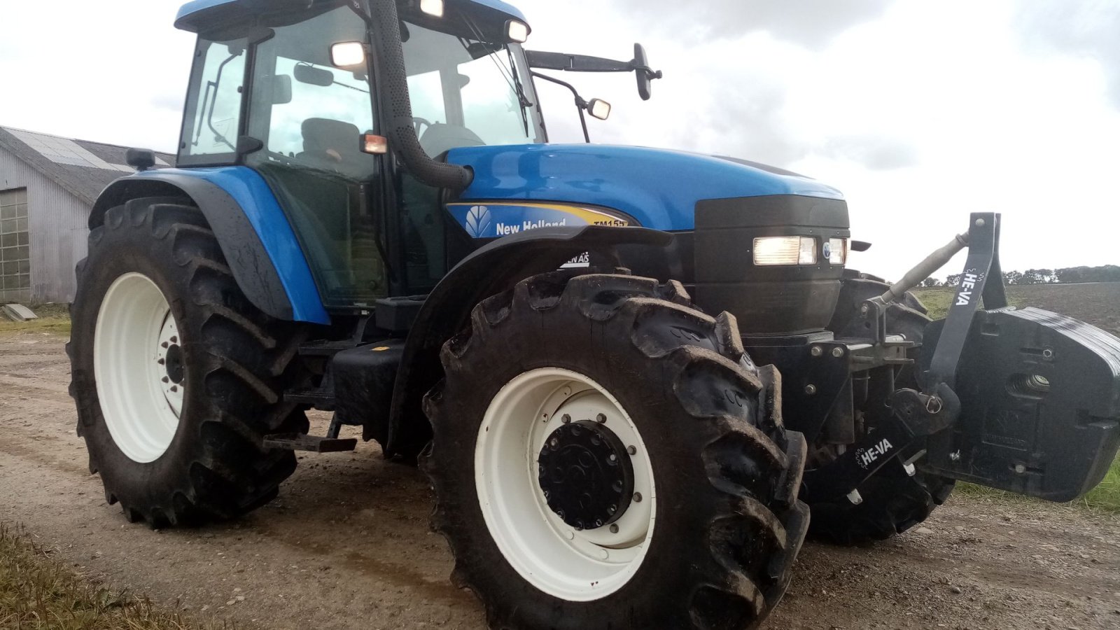 Traktor del tipo New Holland TM 155 med frontlift, Gebrauchtmaschine In Skive (Immagine 3)